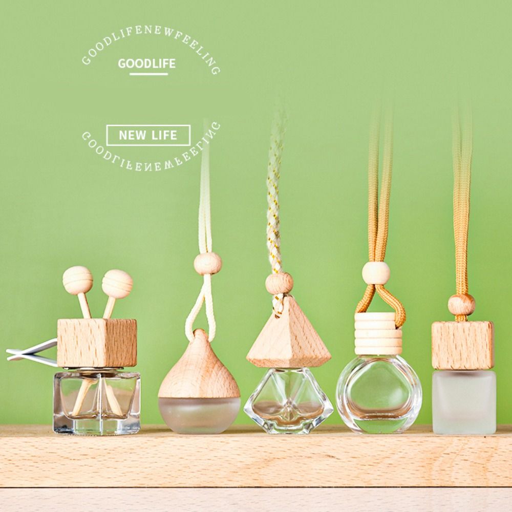 Perfume New Fragrance - Mini Fragrance Pendent Bottle New Wooden