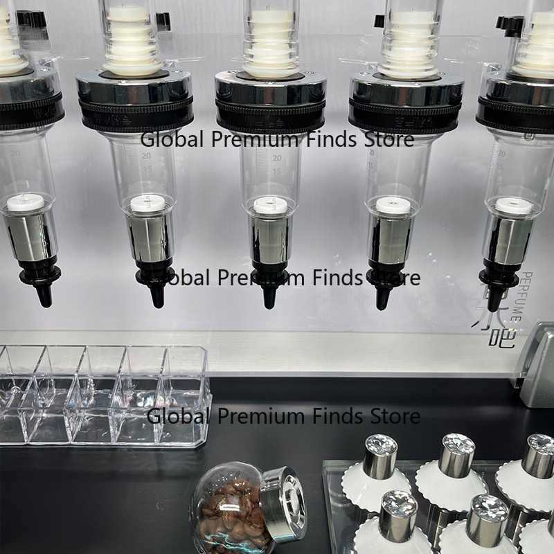 Perfume In Fragrance Shop - Bulk Perfume Six Pump Dispenser Acrylic