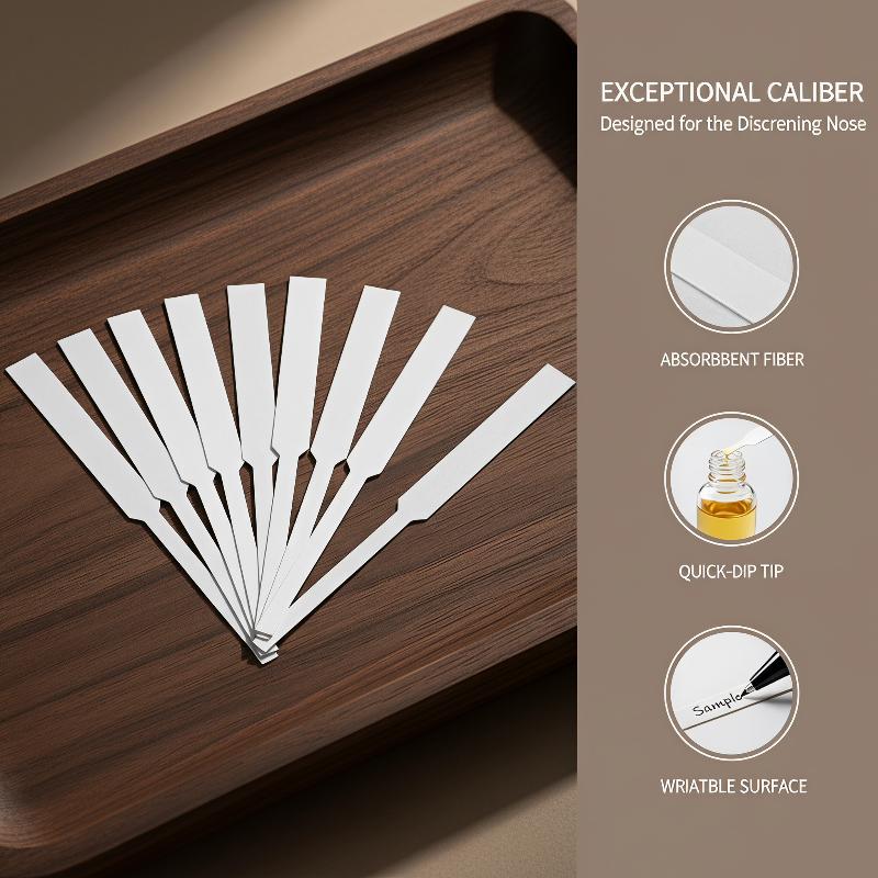 Perfume In Fragrance Shop - 100 Pcs Absorbent Perfume Test Strips
