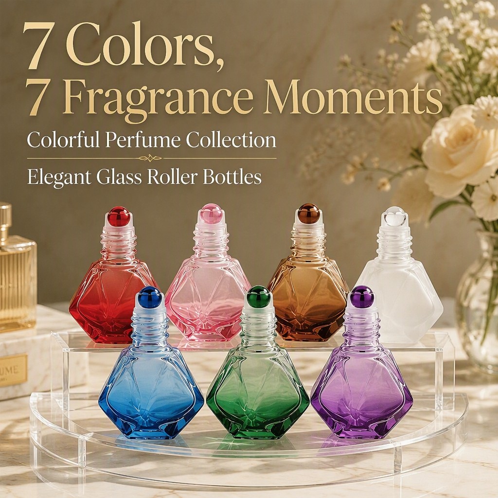 7ml Empty Diamond-Shaped Color - Perfume Imperium Fragrance World ulasan dan harga