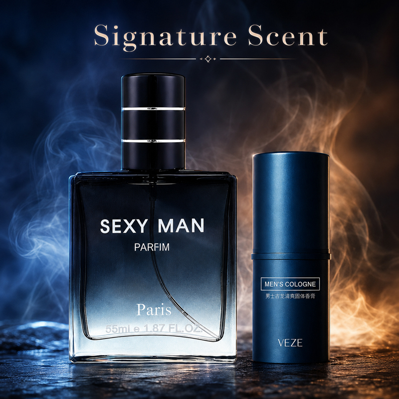 Men’s Perfume Set 2-in-1 Spray - Fragrance Perfume Spray ulasan dan harga