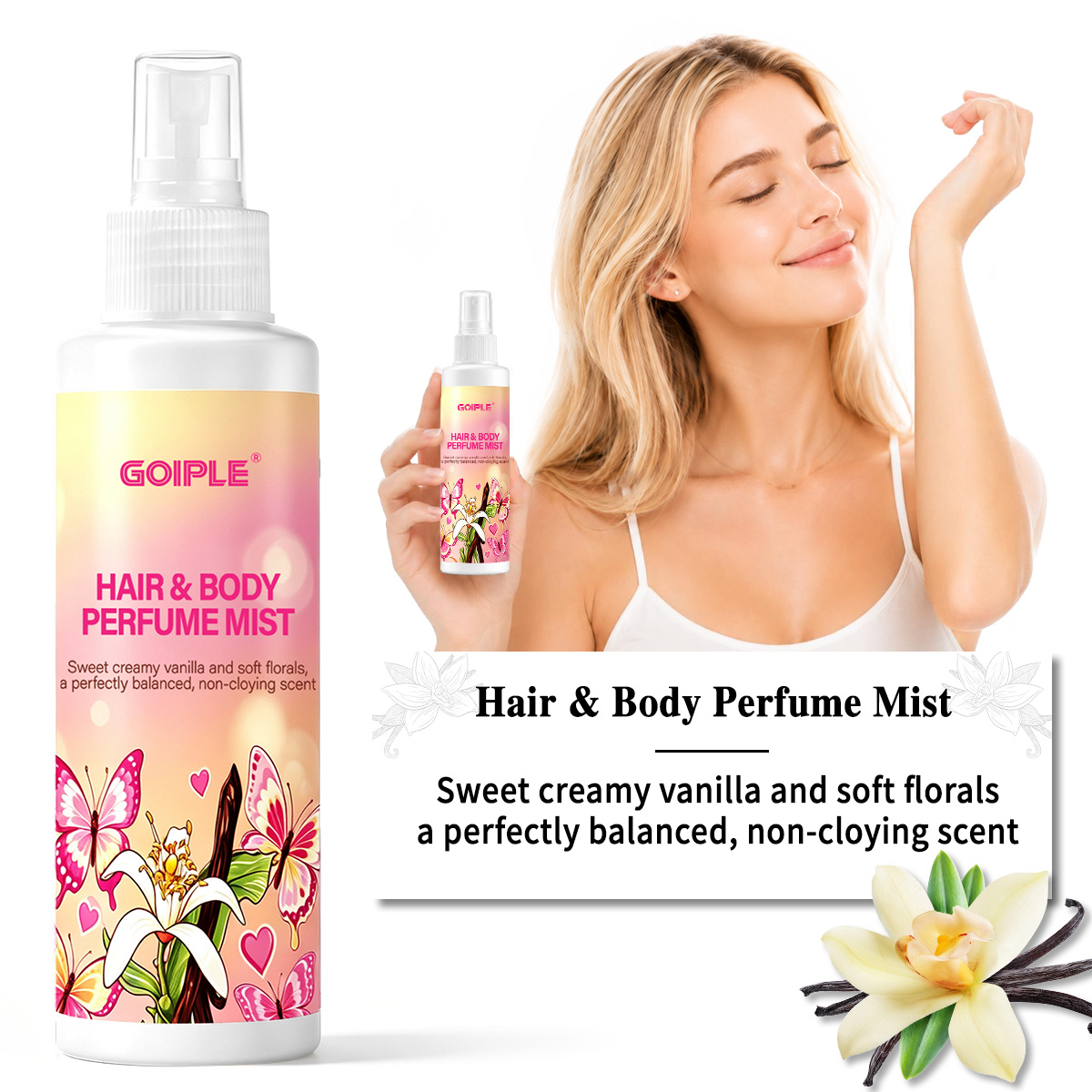 Hair & Body Perfume Mist Body  - Fragrance Perfume Spray ulasan dan harga