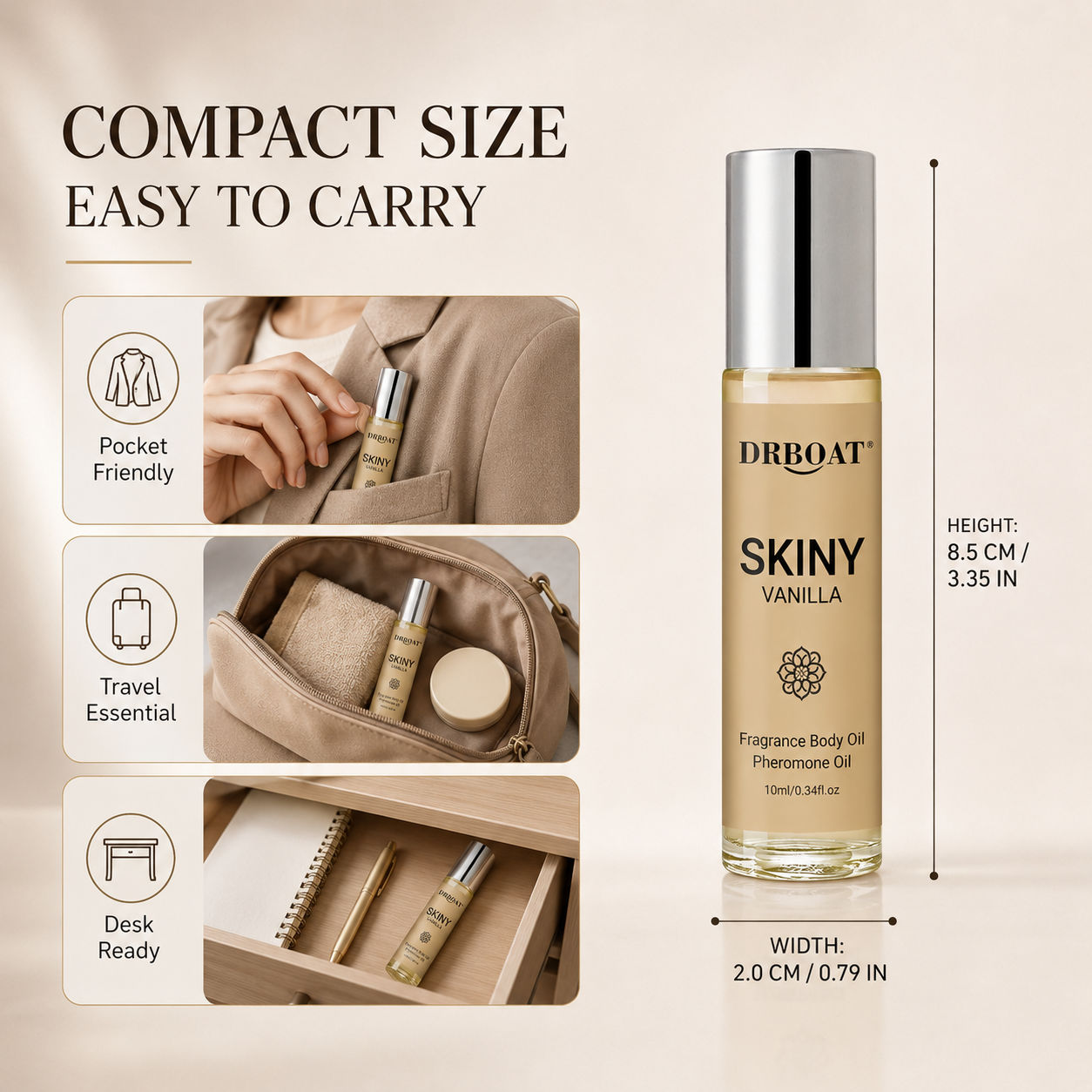 Men Roll On Fragrance Oil, Ski - Perfume Alcohol Fragrance ulasan dan harga