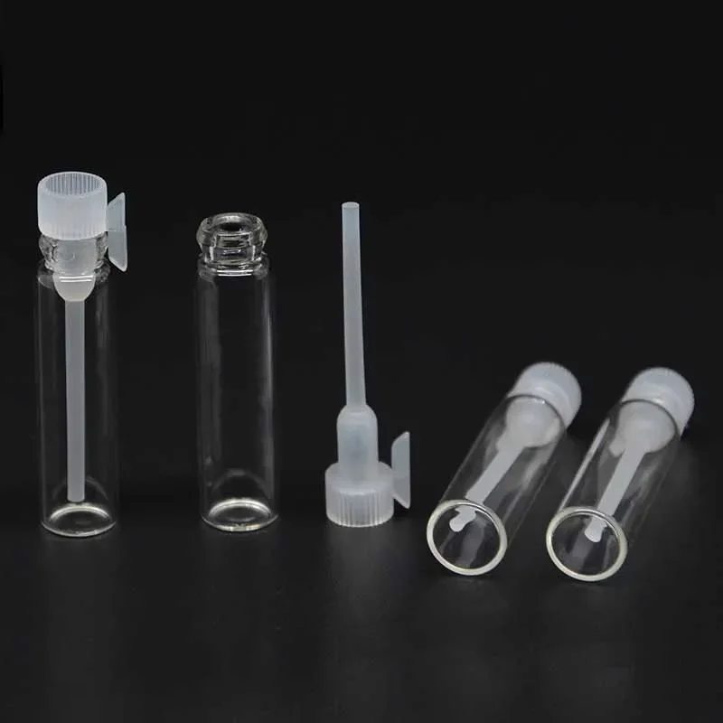 100pcs/lot 1/2/3ml Clear Mini  - Perfume Fragrance Lab ulasan dan harga