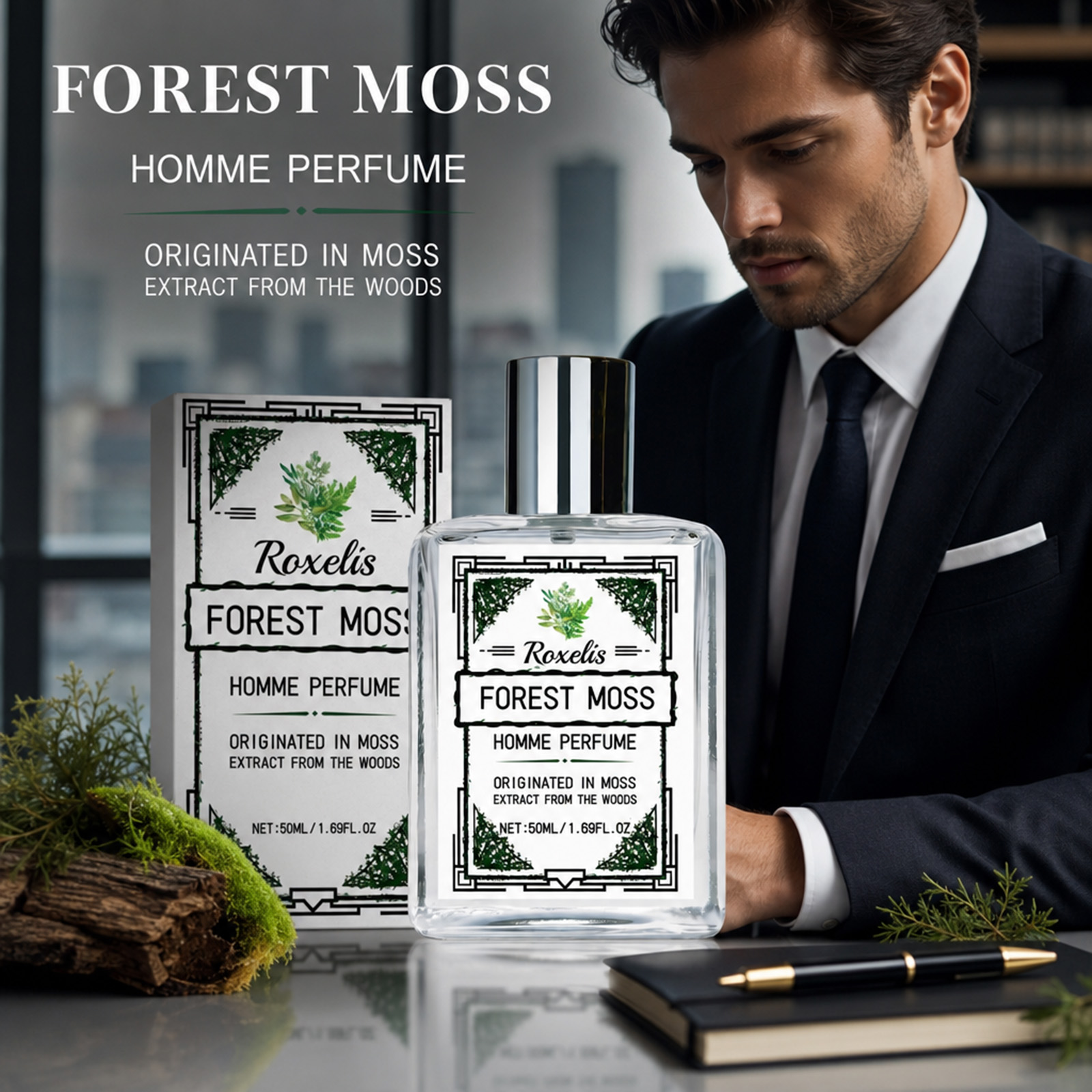 Forest and Whiskey Scent Perfu - Perfume Alcohol Fragrance ulasan dan harga